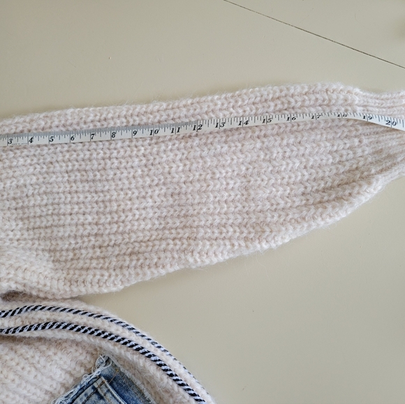 NWT COMMENSE Contrast Binding V-Neck Pocket Cardigan. Very Oversized! - Picture 9 of 10